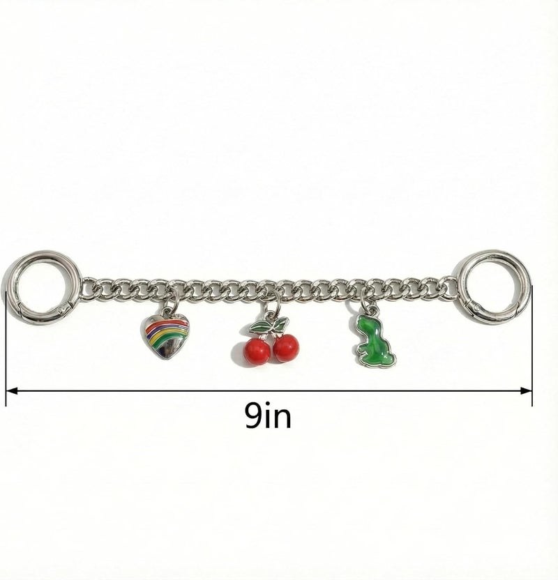 SOPKTA Bag Charms - Cherry Bag Charm Chain, fashionable Purse Charms for women's purse chain - Image 5